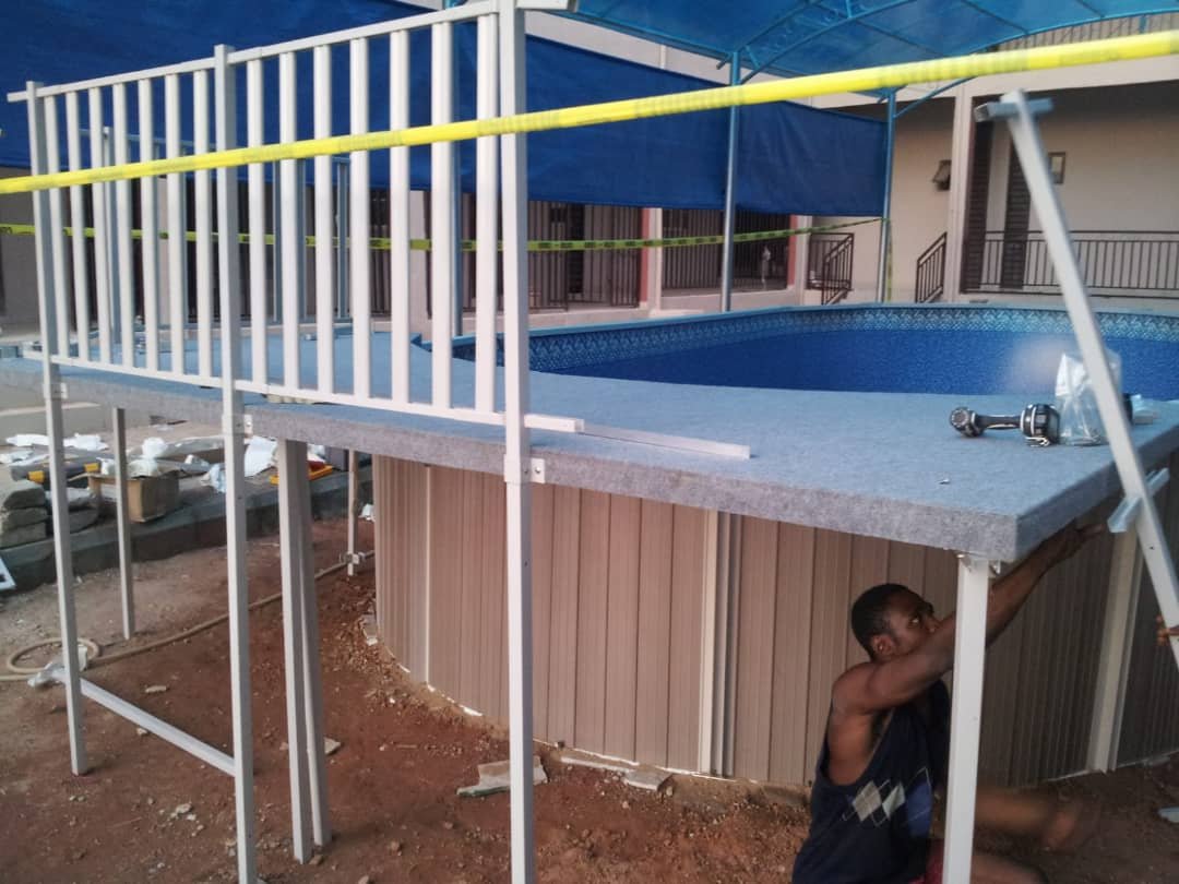 Pool project after transformation